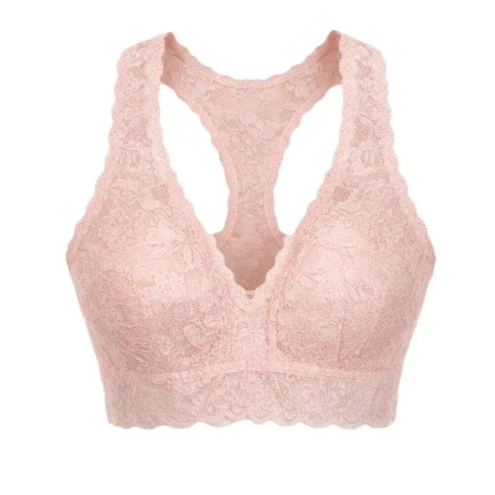 Cosabella Women's Size XS Pink Lilly Curvy Racie‎ Racerback Bralette NWT